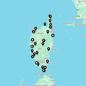 Corse carte urbex