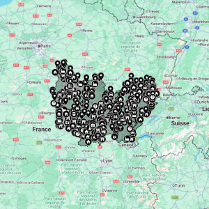 Carte d’Exploration Urbaine - Doubs [25]
