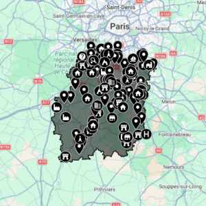 Carte urbex Essonne [91] - Département de France
