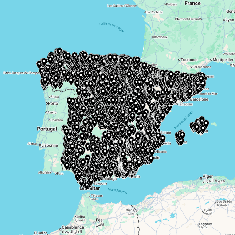 Carte urbex Espagne - Session Urbex