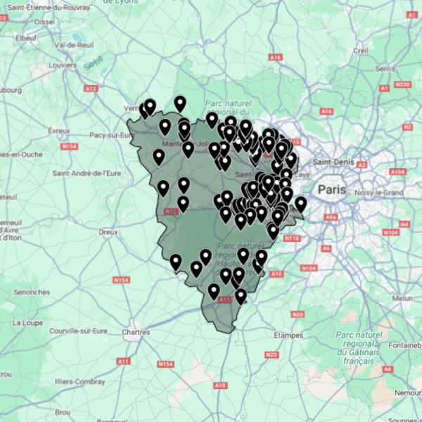 Découvrez le département Français du Yvelines [78]