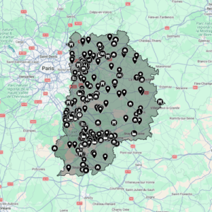 Carte urbex Seine-et-Marne [77] - Département de France