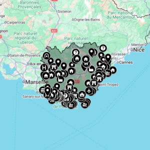 Carte urbex Var [83]