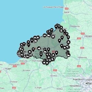 Carte urbex Seine-Maritime [76]