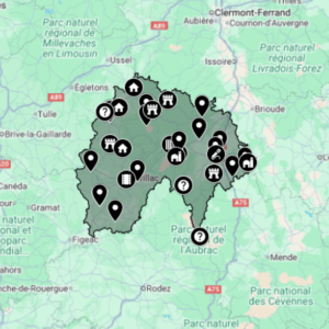 Carte urbex Cantal [15]