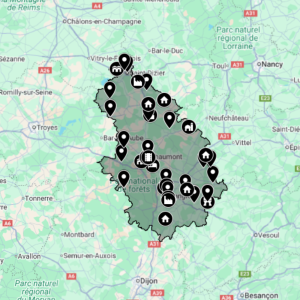 carte ubrex Haute-Marne [52]