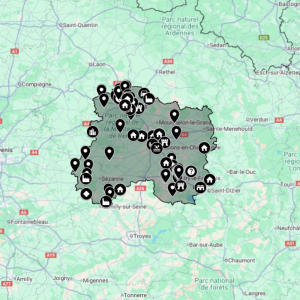 Carte Urbex Marne [51]