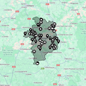 Carte d'urbex Cher [18]