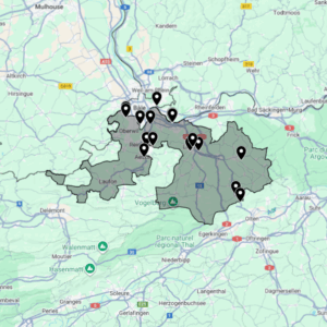 Carte Urbex – Bâle-Campagne Suisse