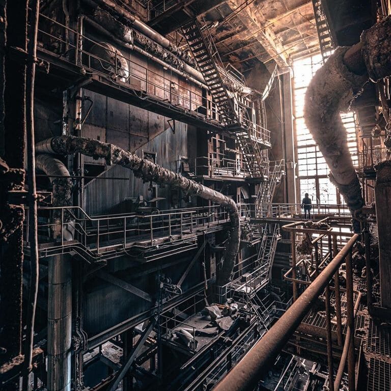 photo urbex usine
