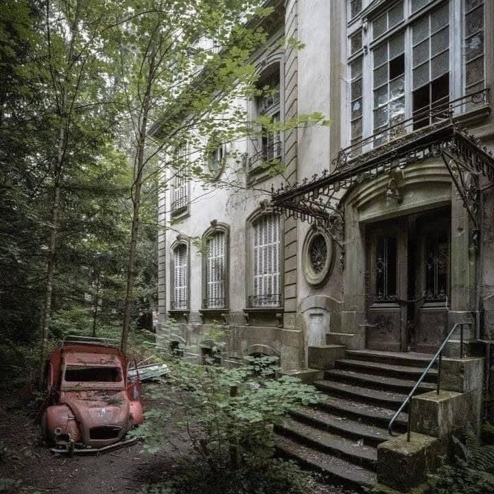 photo urbex manoir