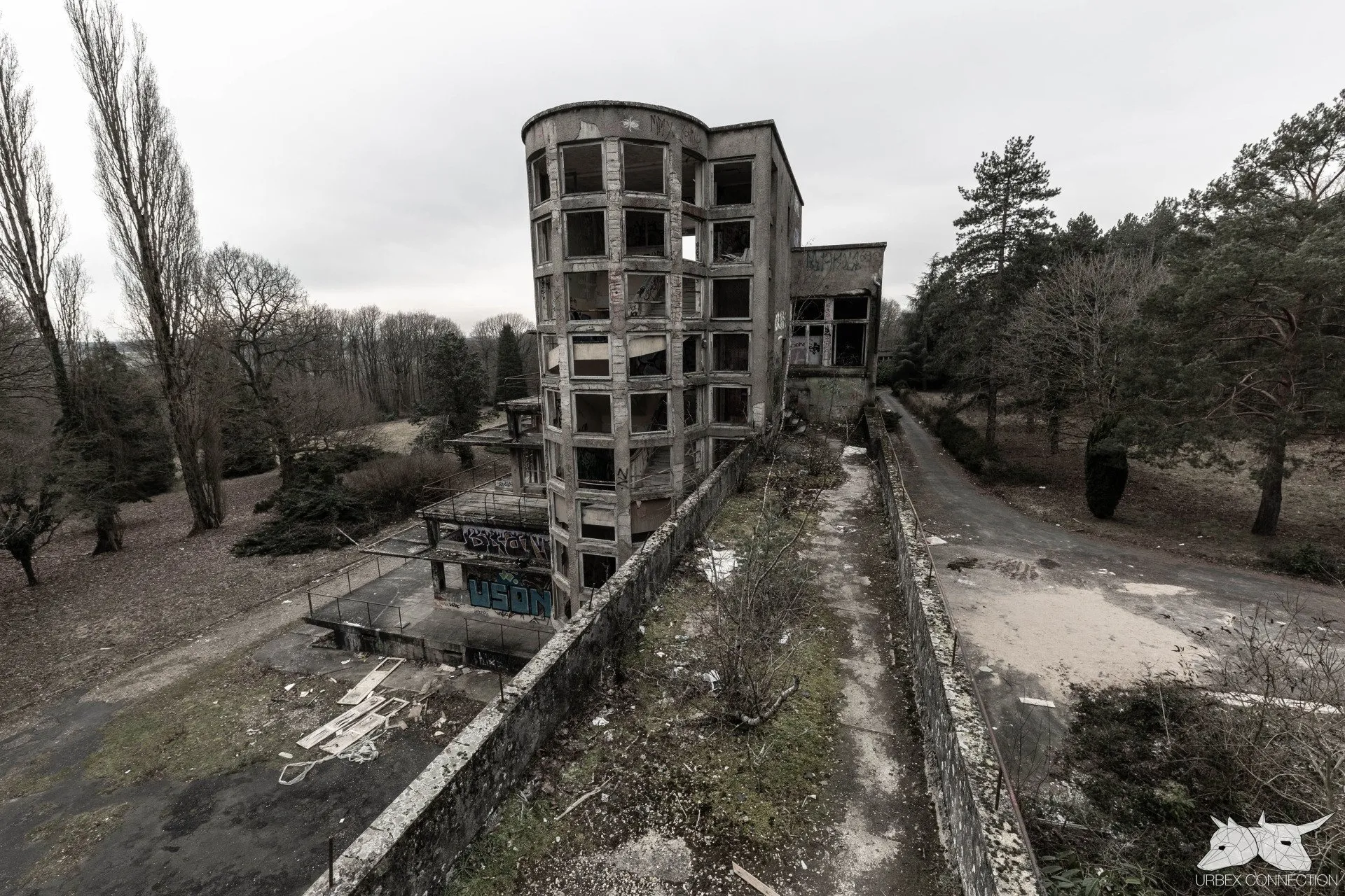 Sanatorium d'Aincourt urbex : visite d'un géant du Vexin