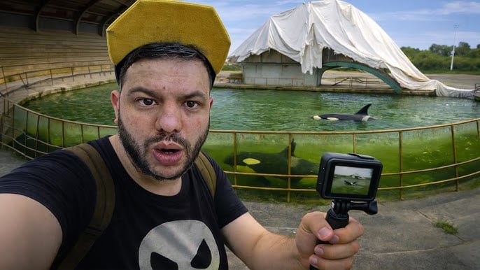 L'immersion dans les vestiges du Marineland