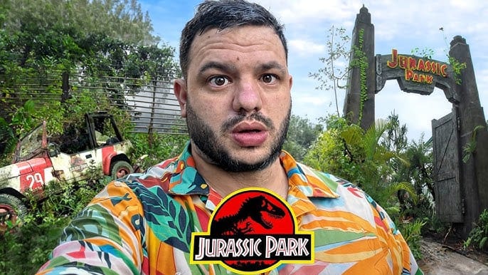 Les décors de Jurassic Park et Disneyland Paris