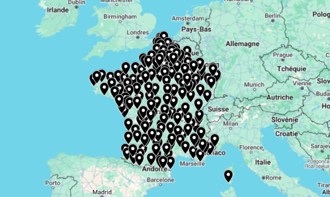 carte urbex gratuite