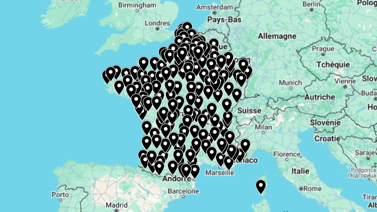 carte d'urbex gratuit